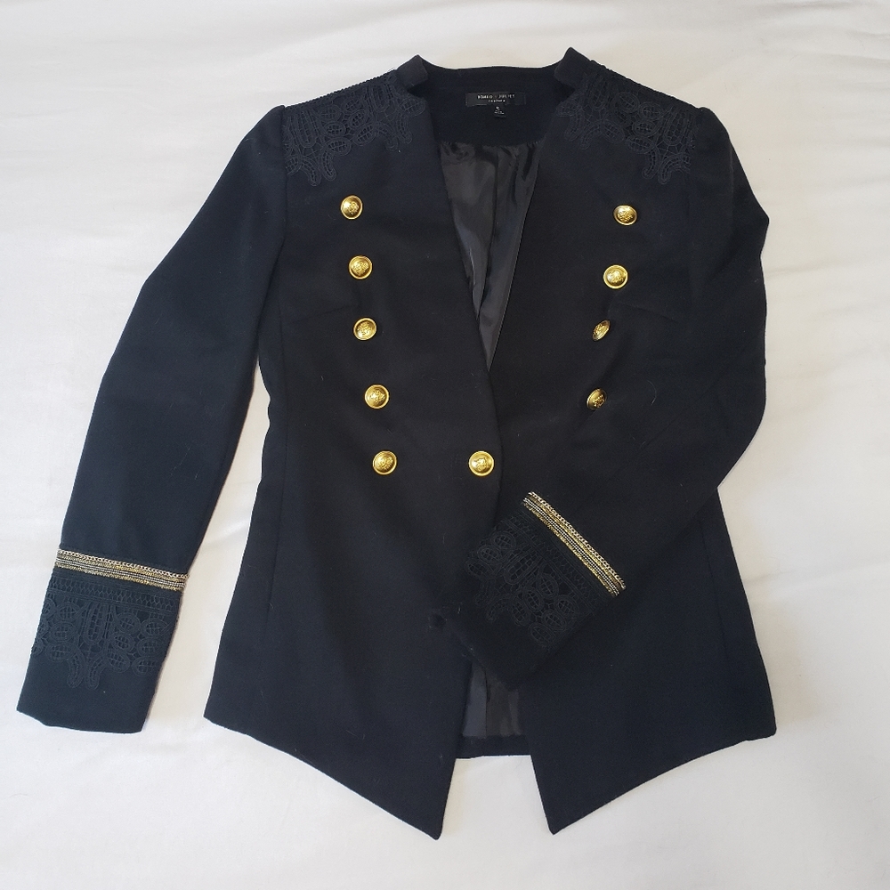 Navy styled jacket